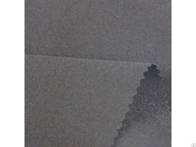 Hot Sale 78 Percent Rayon 18 Percent Nylon 4 Percent Spandex Black Woven Fabric Manufacturer