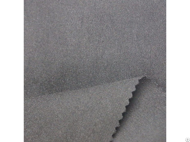 78 Percent Rayon 18 Percent Nylon 4 Percent Spandex Black Woven Suit Fabric