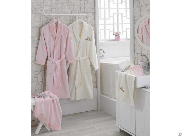 Velvet Bathrobe Sets