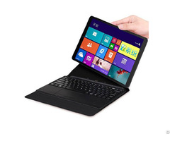 Tablet Pc 5pin Docking Folding Keyboard With Touchpad Leather