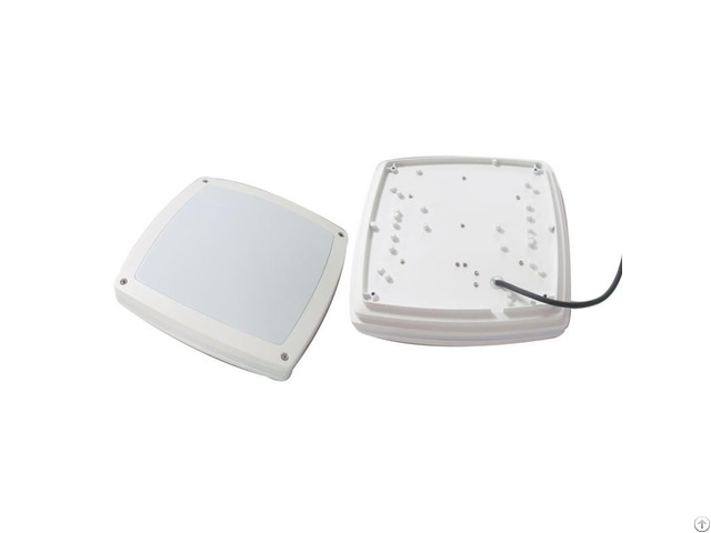Square Bulkhead Wall Mounted Ceiling Light 300 Mm Diameter Outdoor 20w 1600lm