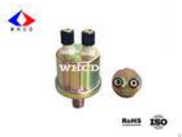 Npt 1 4 Color Zinc Plated Automotive Oil Pressure Sensor For Truck Instruments