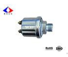 White Zinc Plated M18x1 5 Mechanical Oil Pressure Sensor For Cummins Engine