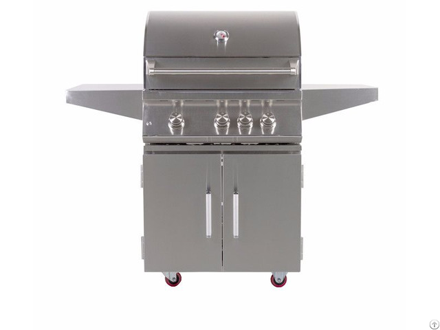 Outdoor 28 Inch 3 Burner Freestanding Propane Gas Grill