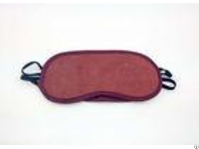 Novelty Promotion Custom Travel Sleeping Genuine Leather Eye Mask