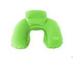 Custom Holiday Cushion Inflatable Travel Neck Pillow U Shape For Airplane Bedding