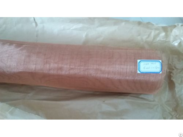 16mesh Pure Copper Woven Wire Mesh