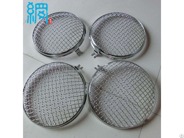 9inch 220mm Diameter Round Headlight Stone Guard Grille For Volkswagen