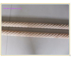 Wooden Twisted Curtain Pole