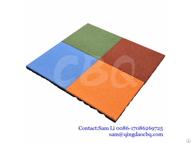 100 Percent Colorful Epdm Anti Uv Rubber Flooring Mats