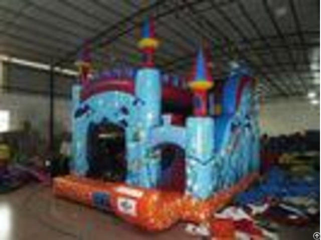 Digital Printing Commercial Inflatable Combo With Undersea Theme