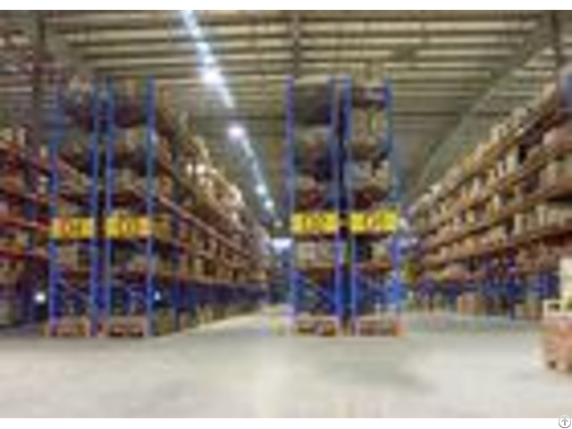 Adjustable Industrial Steel Storage Racks Double Deep Pallet Racking