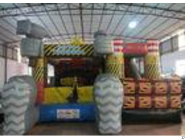 Builder Theme Inflatable Combo And Commercial Bouncer Combos From Xincheng Company
