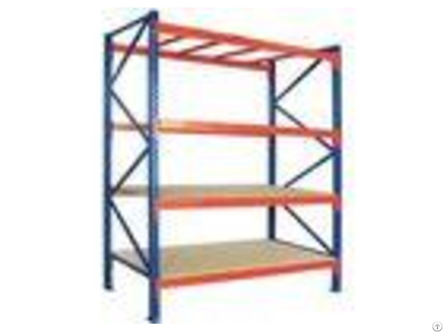 Q235b Steel Warehouse Heavy Duty Storage Racks Pallet Racking With Plywood Board