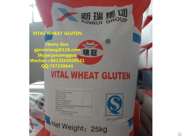 Vital Wheat Gluten Proten Min 82 Percent