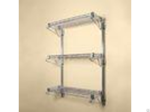 14 Inch Deep Wall Mounted Cantilever Brackets Adjustable Residential Shelving Storage Racking