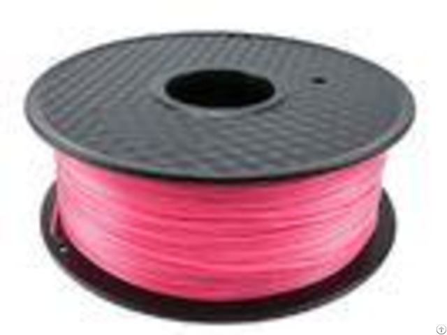 Elastic Fluorescent Pink Pla 3d Printer Filament 1 75mm Diameter Acrylic