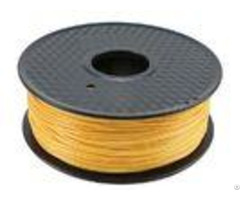 Elastic Golden 1 75mm Hdpe Pla 3d Printer Filament Environmentally Friendly