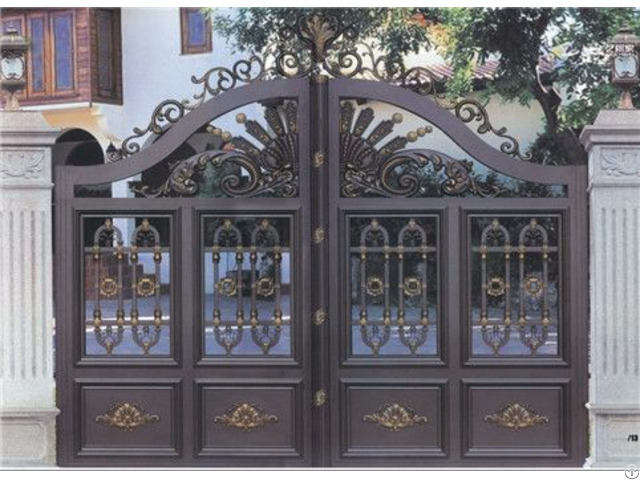 Latest Main House Aluminum Gate Grill Designs For Exterior