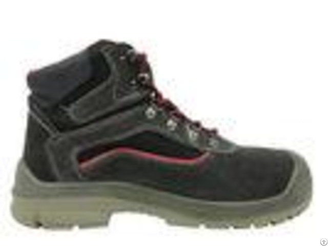 Rubber Outsole Steel Toe Cap Safety Shoes Cushioning Comfort Insoles