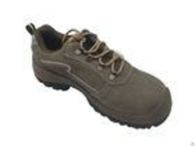 Low Ankle Outdoor Work Safety Shoes Non Marking Rubber Outsole Breathable Design