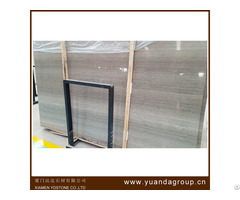 Wooden Grey Chinese Marble Big Slab Stone Form