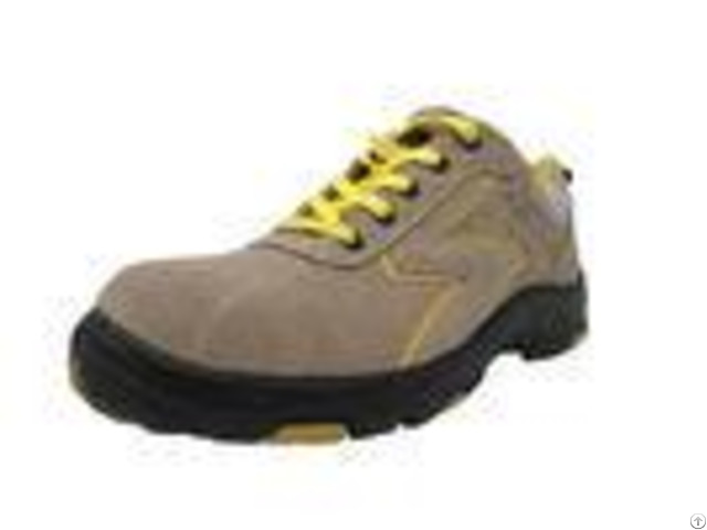 Formal Stitching Even Rubber Safety Shoes Lightweight Abrasion Resistant