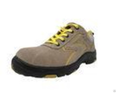 Formal Stitching Even Rubber Safety Shoes Lightweight Abrasion Resistant