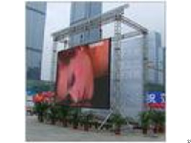 High Brightness Full Color Led Display Screen For Public Commercial Advertising Picture Vedio