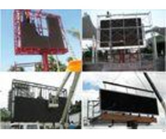 Outside Outdoor Smd Led Screen Rental 2r1g1b Seamless Splicing Long Lifespan