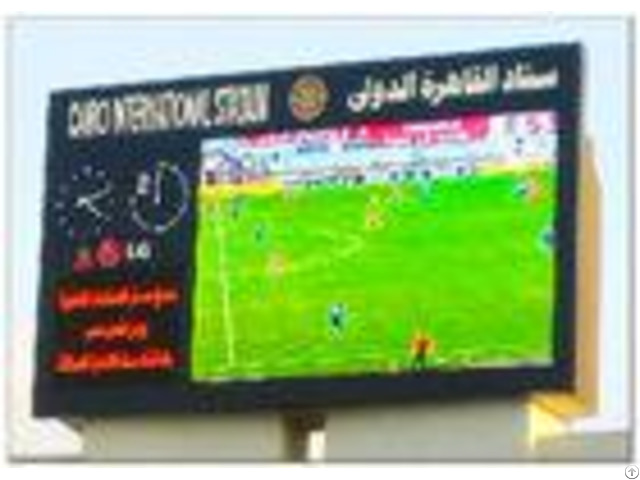 Mutil Color 8500 Cd Brightness Stadium Led Screens Commercial Panel Display Systems