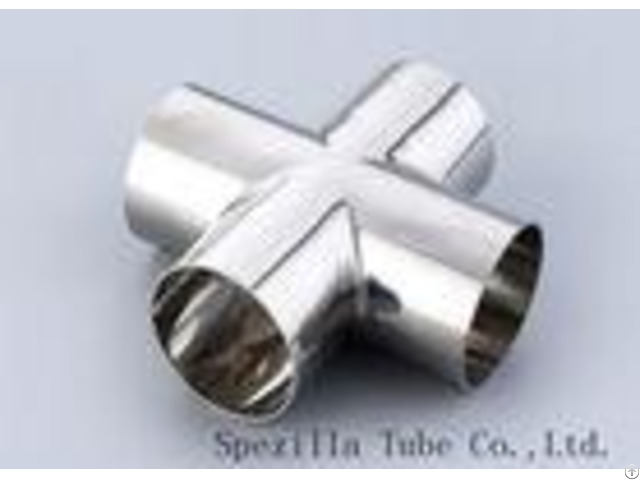 Sf1 Polished Stainless Steel Sanitary Fittings For Pharmaceutical Equipment