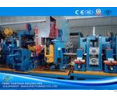 Welded Industrial Tube Mills Galvanised Steel Production Line 70m Min Running Speed