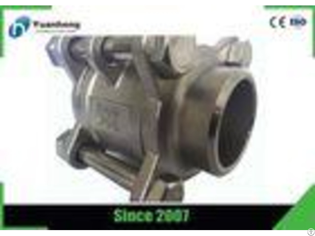 Butt Weld End 1000psi 3pc Ball Valve Stainless Steel 316 Material