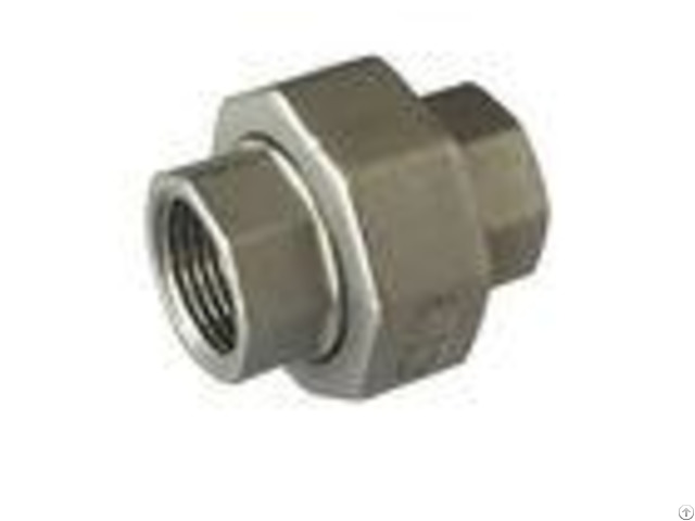 Mm Threaded 1 Inch 304 Stainless Steel Pipe Fitting 2 Mpa Npt Astm Standard Flat Union