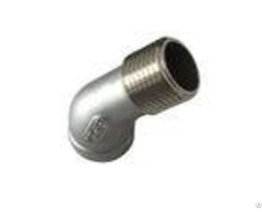 Bsp Bpt Threaded Stainless Steel Astm Jis Ansi Standard 45 Degree Street Elbow