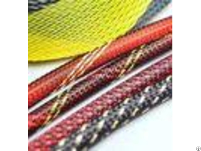 Electrical Pet Expandable Braided Sleeving Network Sheath For Wire Protection