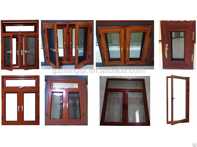 Thermal Break Aluminum Alloy 120 Series America Style In China Casement Window