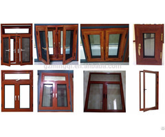 Thermal Break Aluminum Alloy 120 Series America Style In China Casement Window