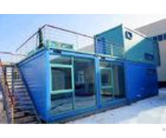 Customized Self Regulating Prefab Commercial Buildings Anti Earthquake With Bathroom