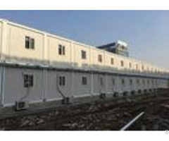 Temporary Custom Container House Environment Friendly Aluminum Frame Door