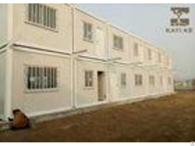 Labor Quarters Pre Built Container Homes Customized Color With Bathroom And Kitchen