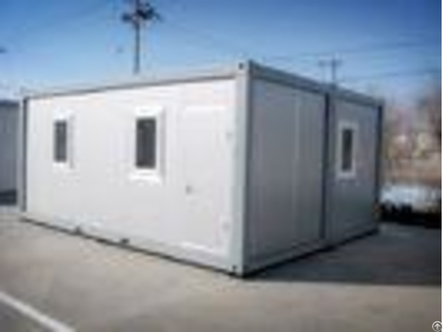 Cerulean Novel Shipping Container Mobile Home Stable With Double Glazing Window