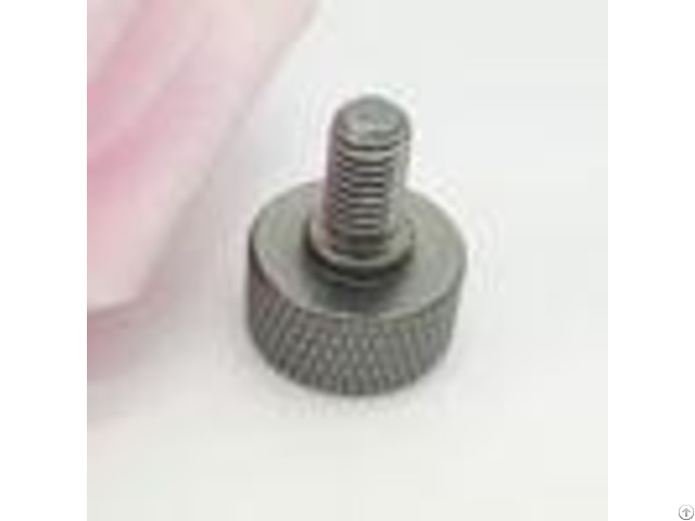 Small Cnc Turning Parts Straight Knurling Volume Control Switch Button For Electronic Products