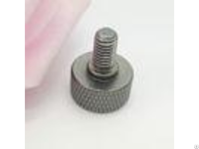 Small Cnc Turning Parts Straight Knurling Volume Control Switch Button For Electronic Products