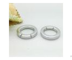 Nickel Free Plated Metal Loops Hardware 1 Inch O Ring Carabiner For Handbags