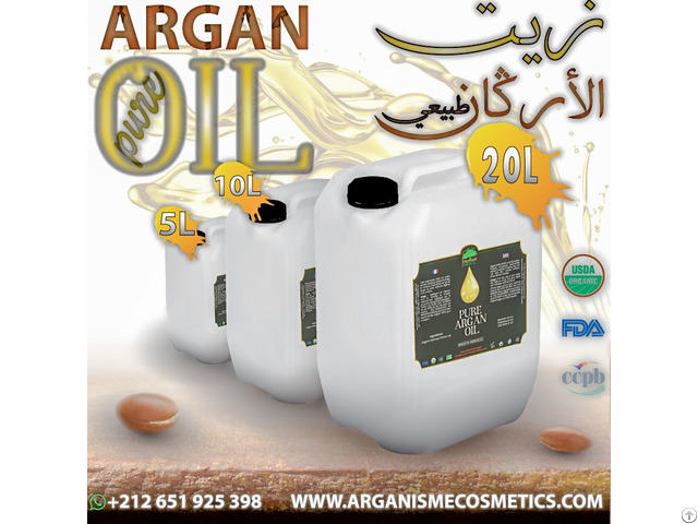 Huile D Argan Cosmetique En Vrac Achetee Du Maroc