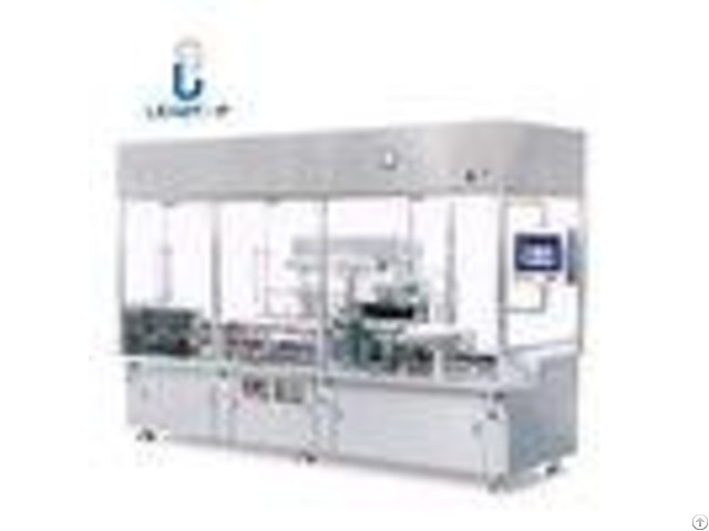 White Injectable Filling Machine Applicable Aseptic Conditions Fill And Seal Injection