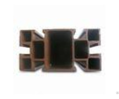 Light Dark Bronze Aluminum T6 6061 Profiles For Double Side Hung Window Profile