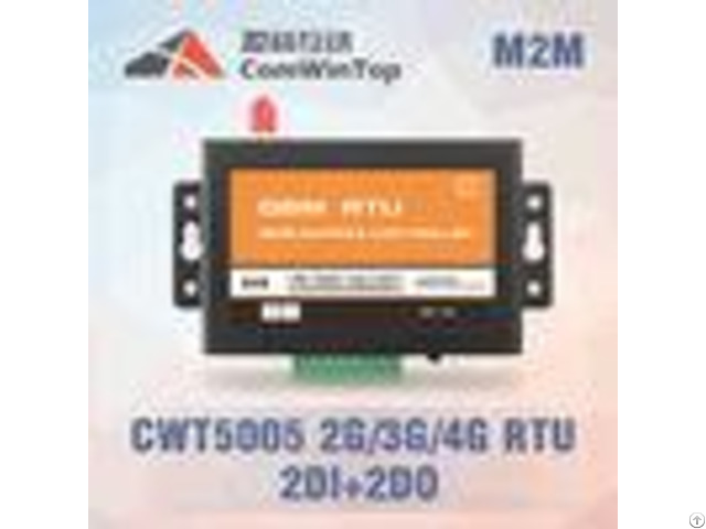 Cwt5005b Industrial Gsm Rtu Controller Sms Alarm With 2di 1 Relay Output
